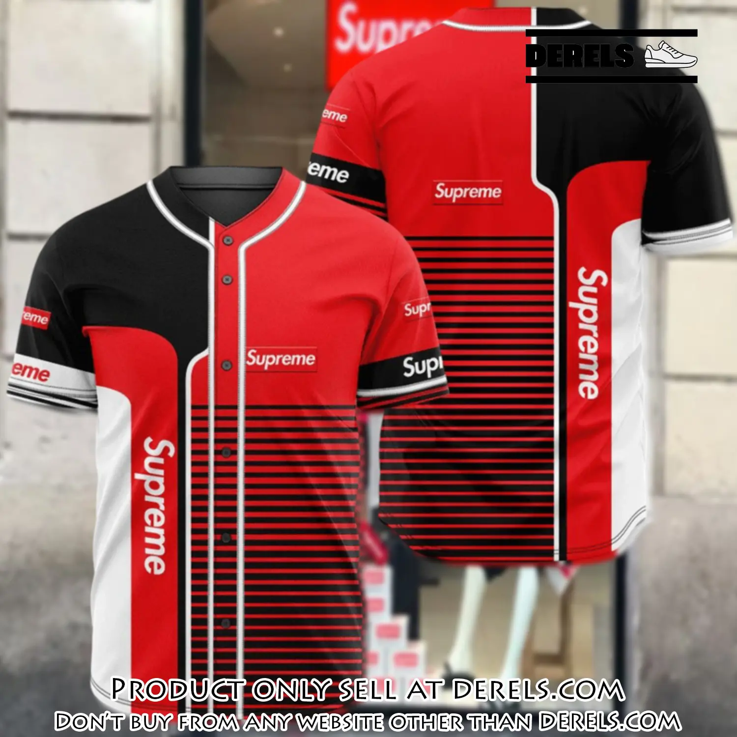 Supreme baseball jersey shirt luxury bjs1235 dr1059328